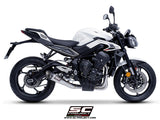 SC Project S1 Full Exhaust System for Triumph Street Triple 765 2024-26