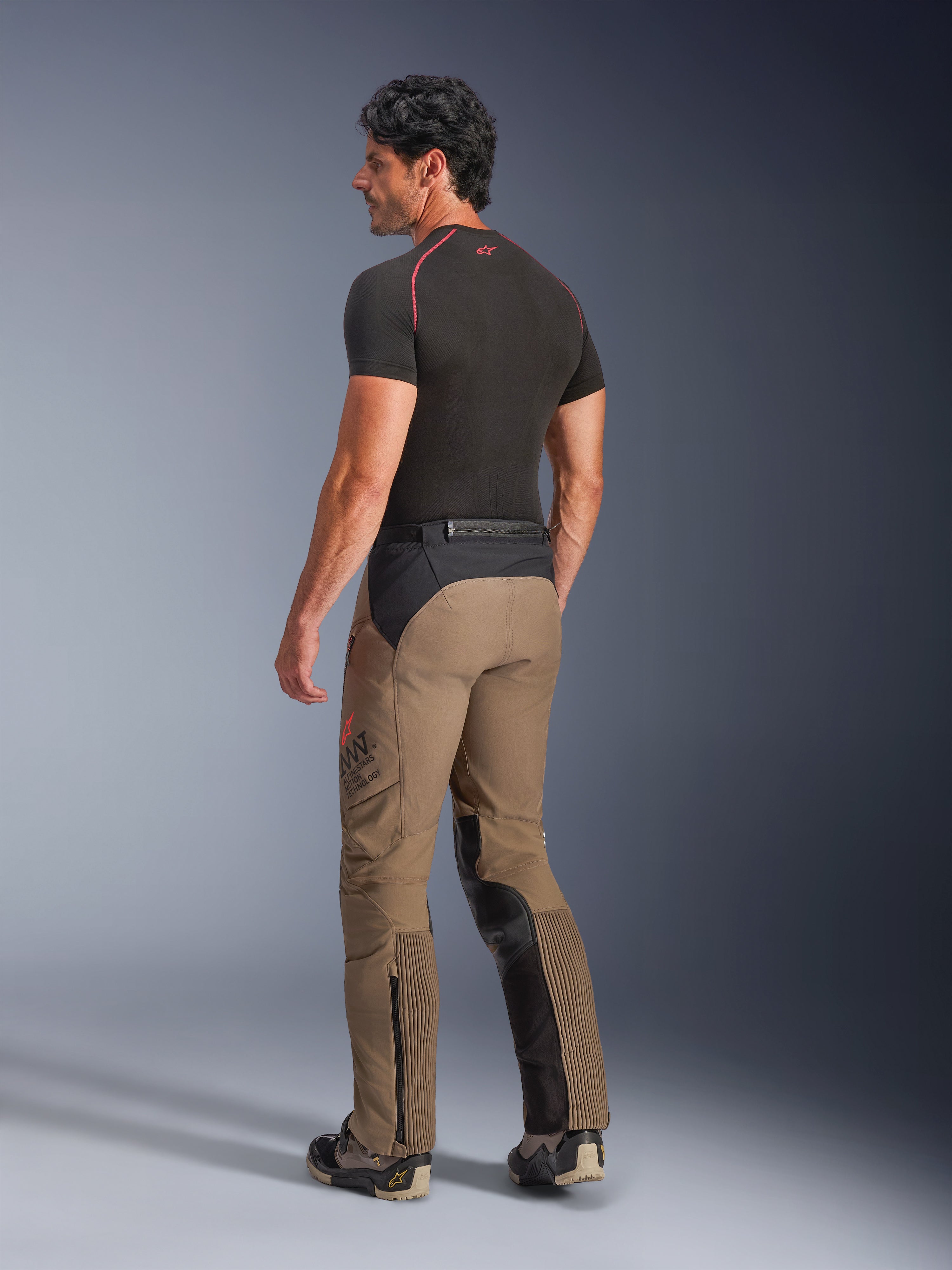 Alpinestars AMT-8 Stretch Drystar XF Pants Walnut/Black