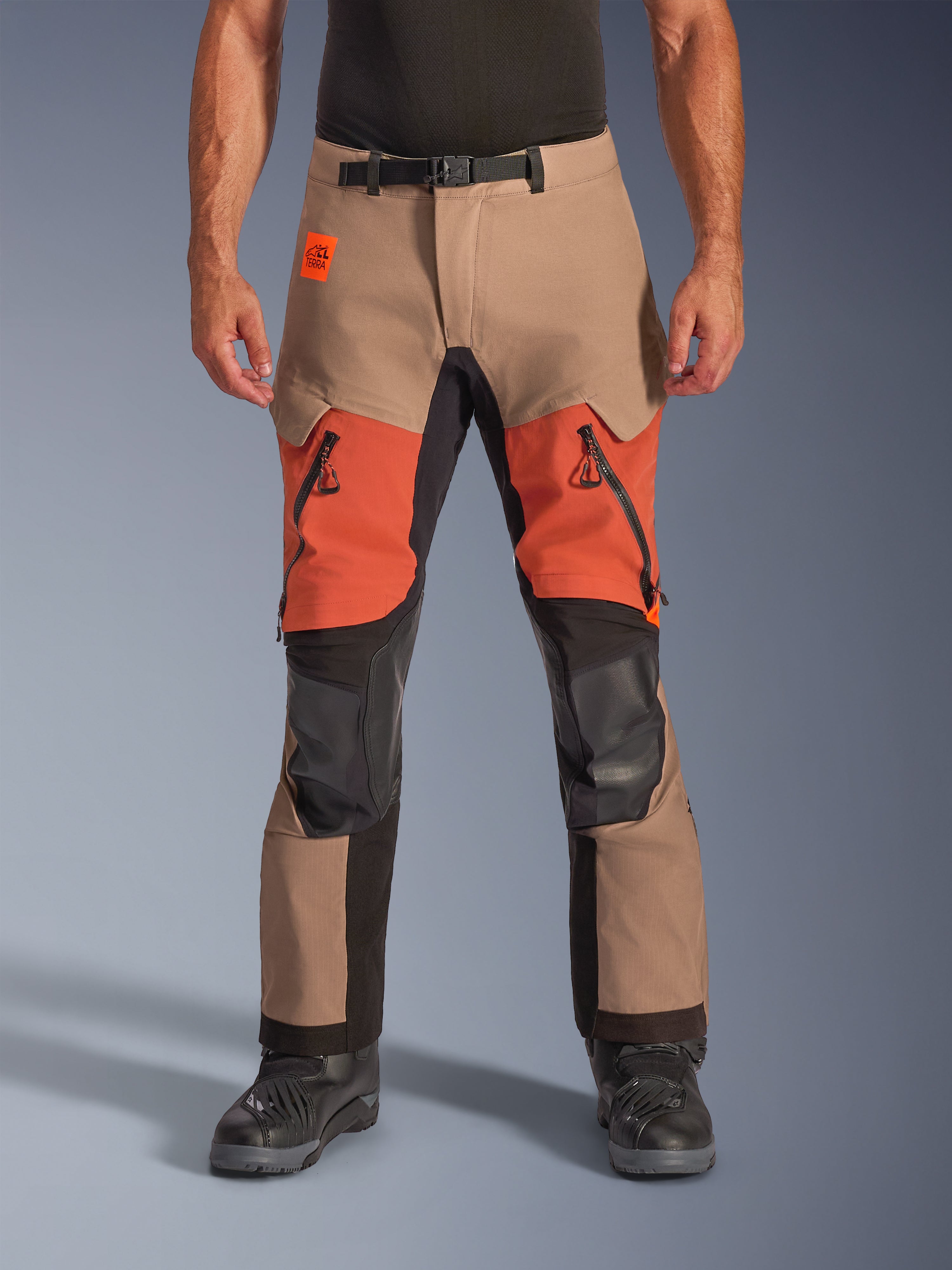 Alpinestars Harok Pro DS XF Laminated Pants Walnut Rust/Black
