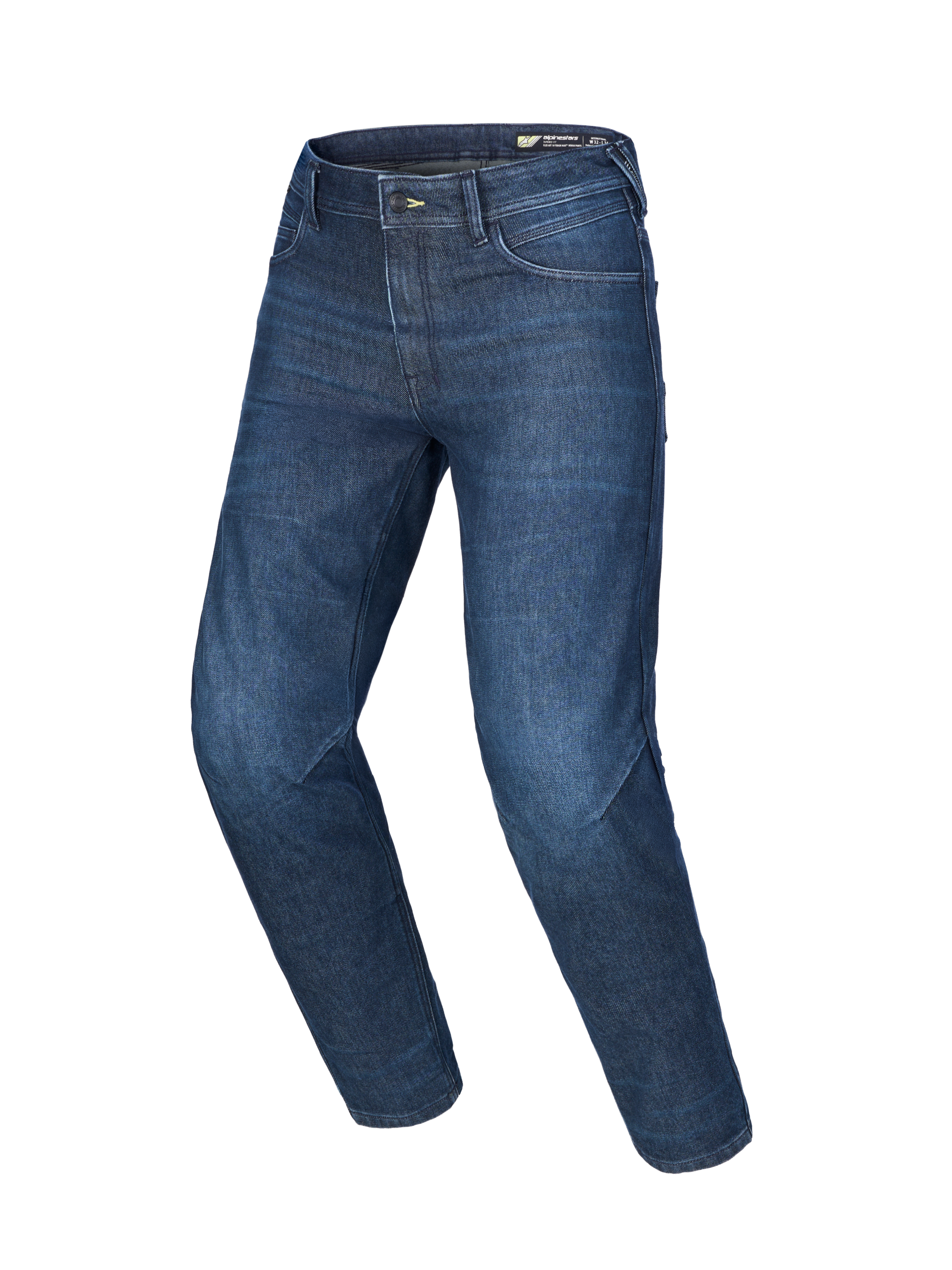 Alpinestars Flex-AST 10 Tough Max Denim Pants (Short Leg) Dark Blue