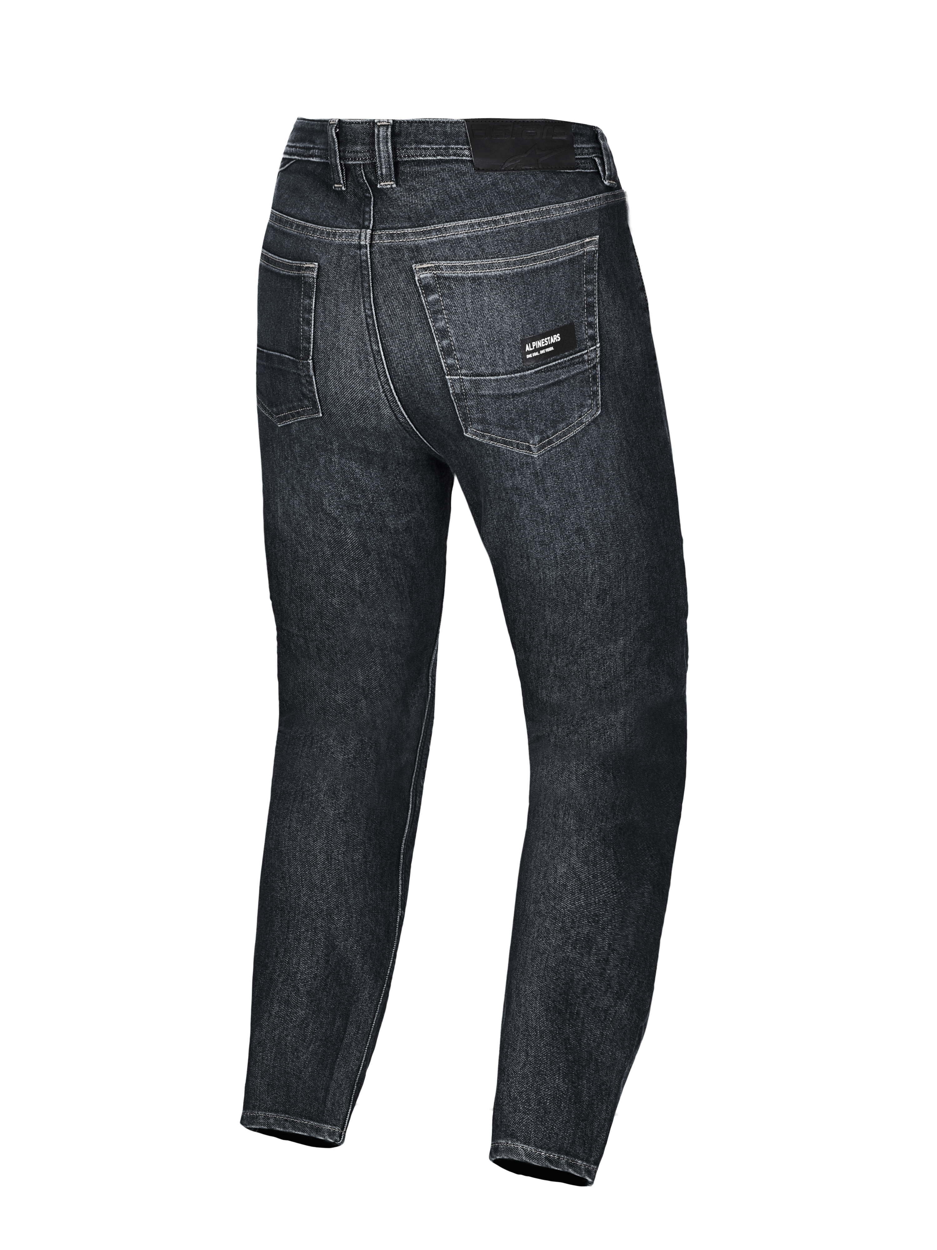 Alpinestars Stella Flex-AST 7 Women's Denim Pants (Short Leg) Faded Black view 10