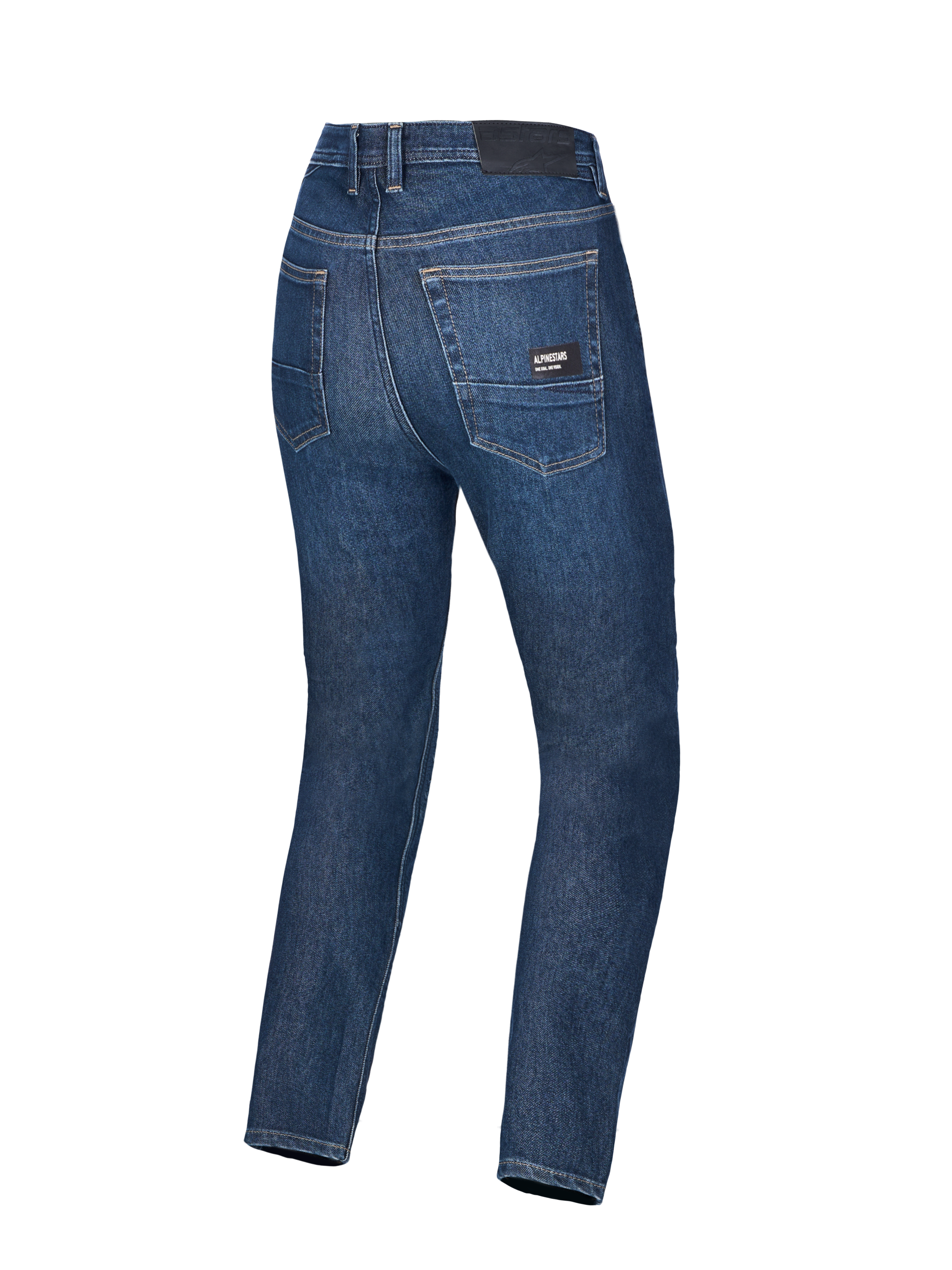 Alpinestars Stella Flex-AST 7 Women's Denim Pants (Short Leg) Dark Blue view 10