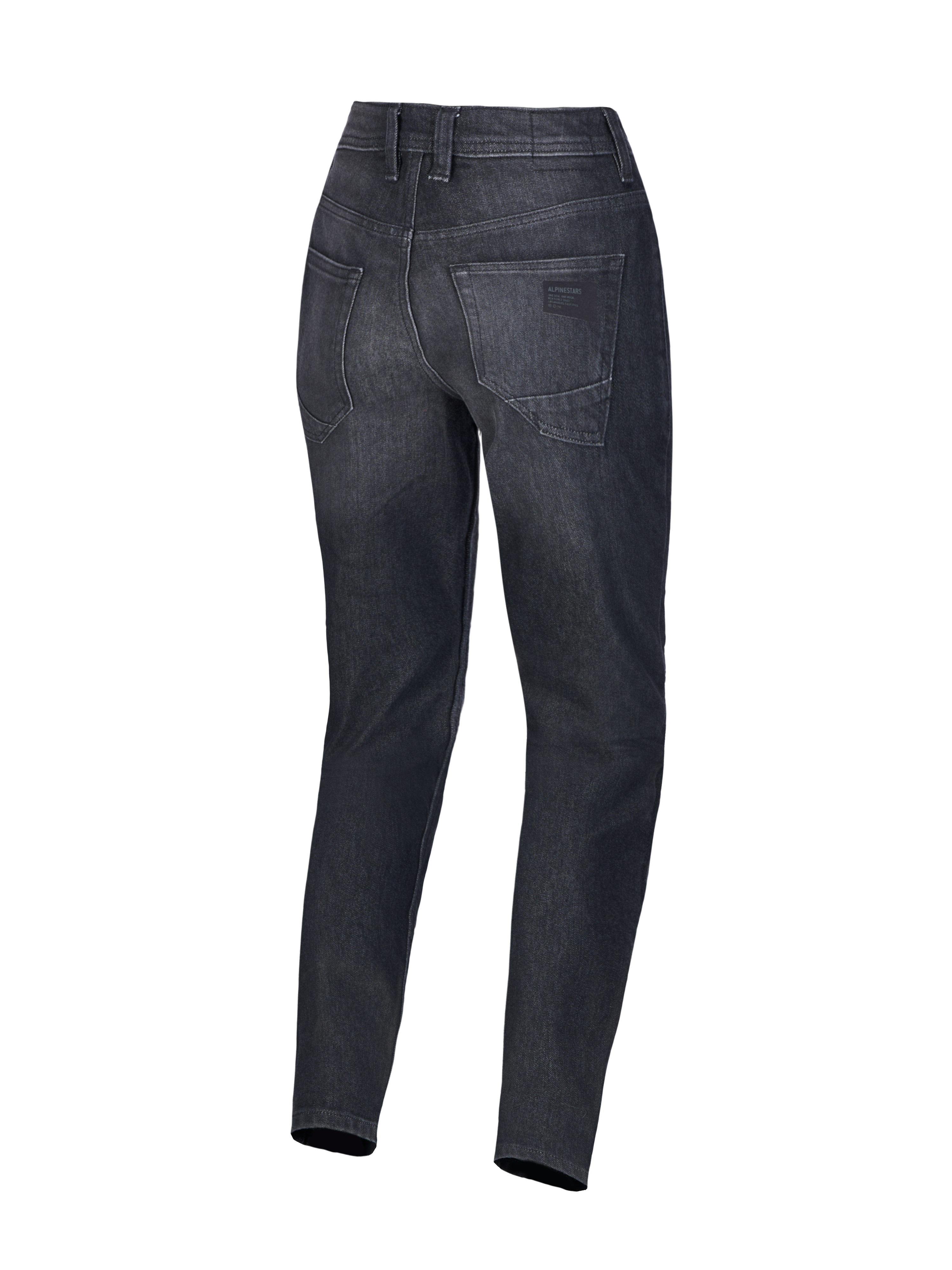 Alpinestars Stella Flex-AST 5 Women's Denim Pants (Short Leg) Black Washed view 8