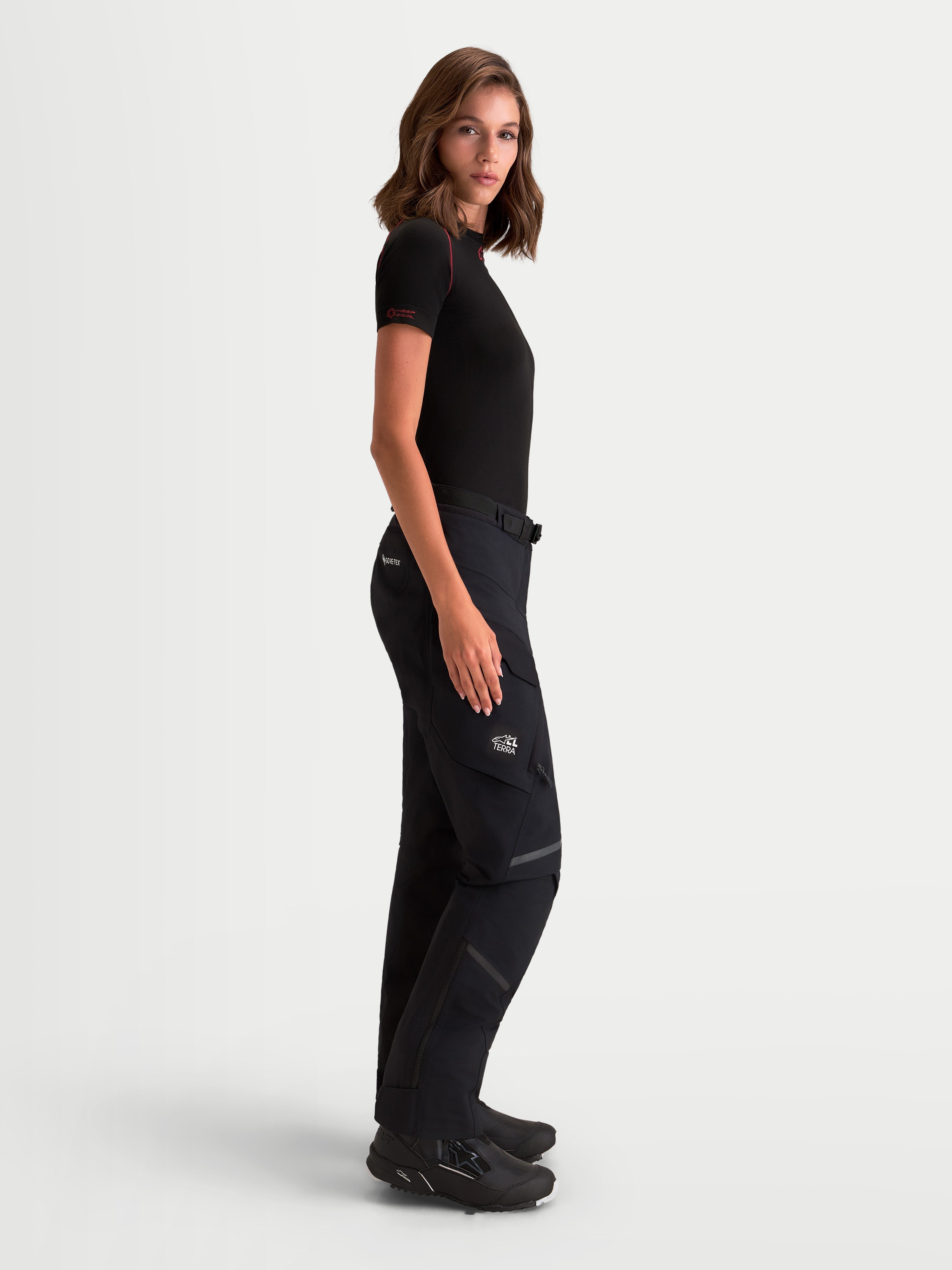 Alpinestars Stella ST-7 V2 2L Gore-Tex Women's Pants (Short Leg) Black