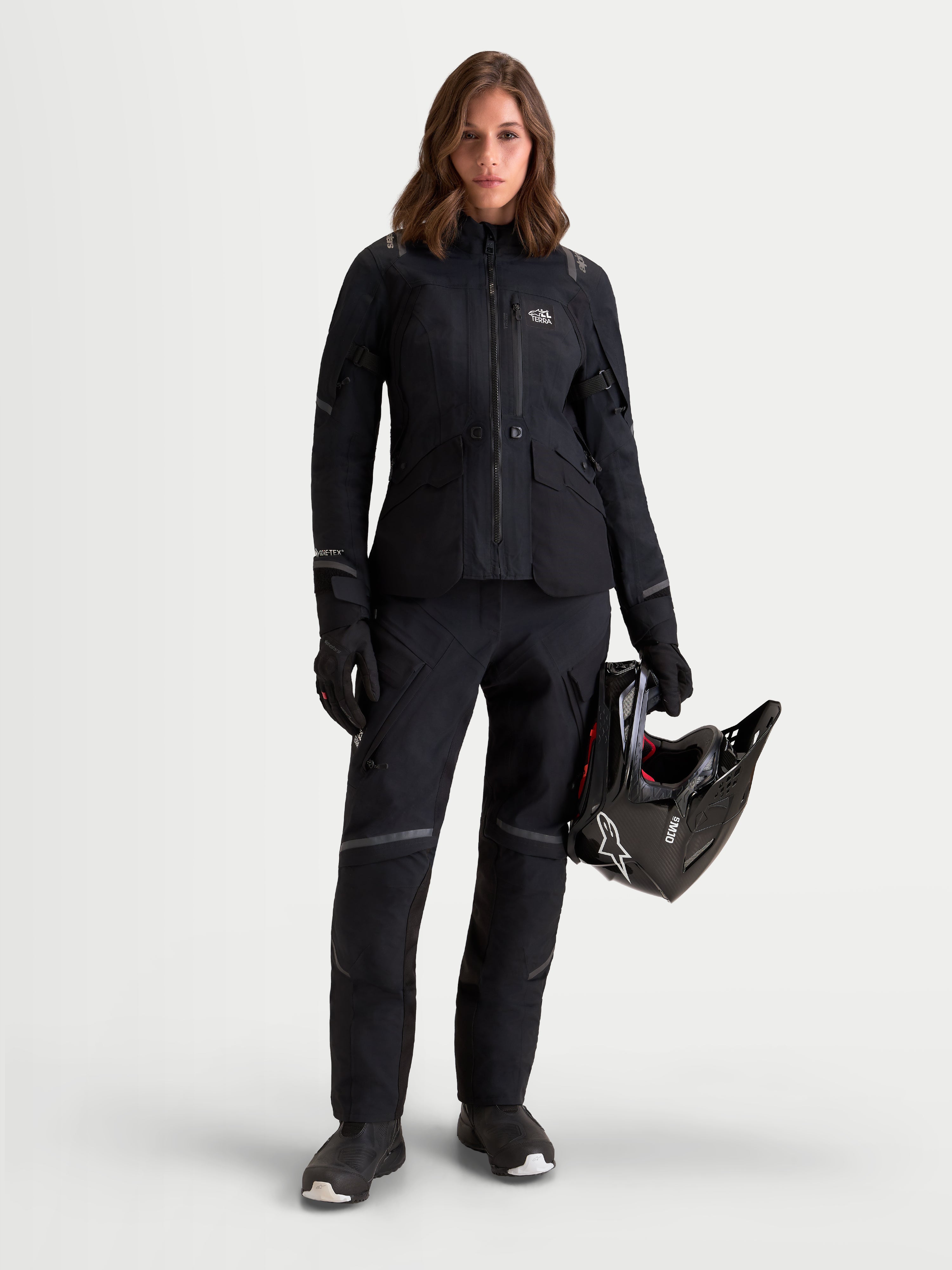 Alpinestars Stella ST-7 V2 2L Gore-Tex Women's Pants (Short Leg) Black