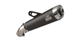 Dr. Jekill & Mr. Hyde Urban Slashcut Wrinkle Black / Aluminium Adjustable Exhaust for BMW R nineT (2021-2023)