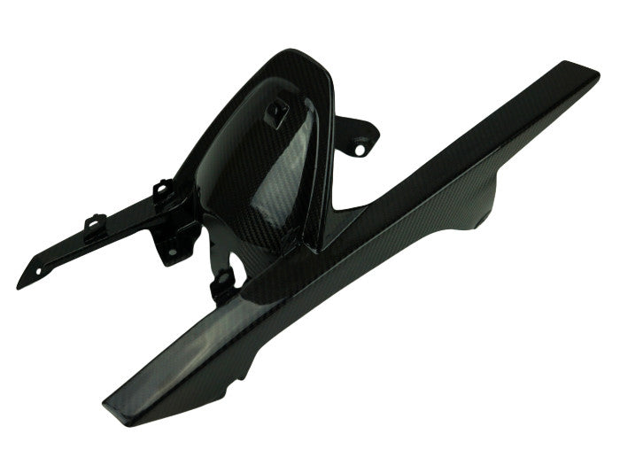 Moto Composites Glossy-Twill Chain Guard detail