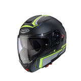 Caberg Levo X Helmet - ELITE L6 Matt Black/Grey/Yellow fluo