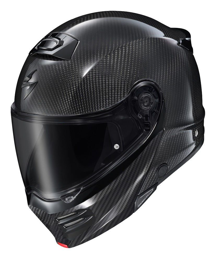 Scorpion EXO Covert FX Carbon Modular Helmet Gloss Black