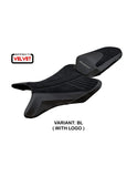 Tappezzeria Mod Manuel Velvet Seat Cover for Honda CB1000 Hornet