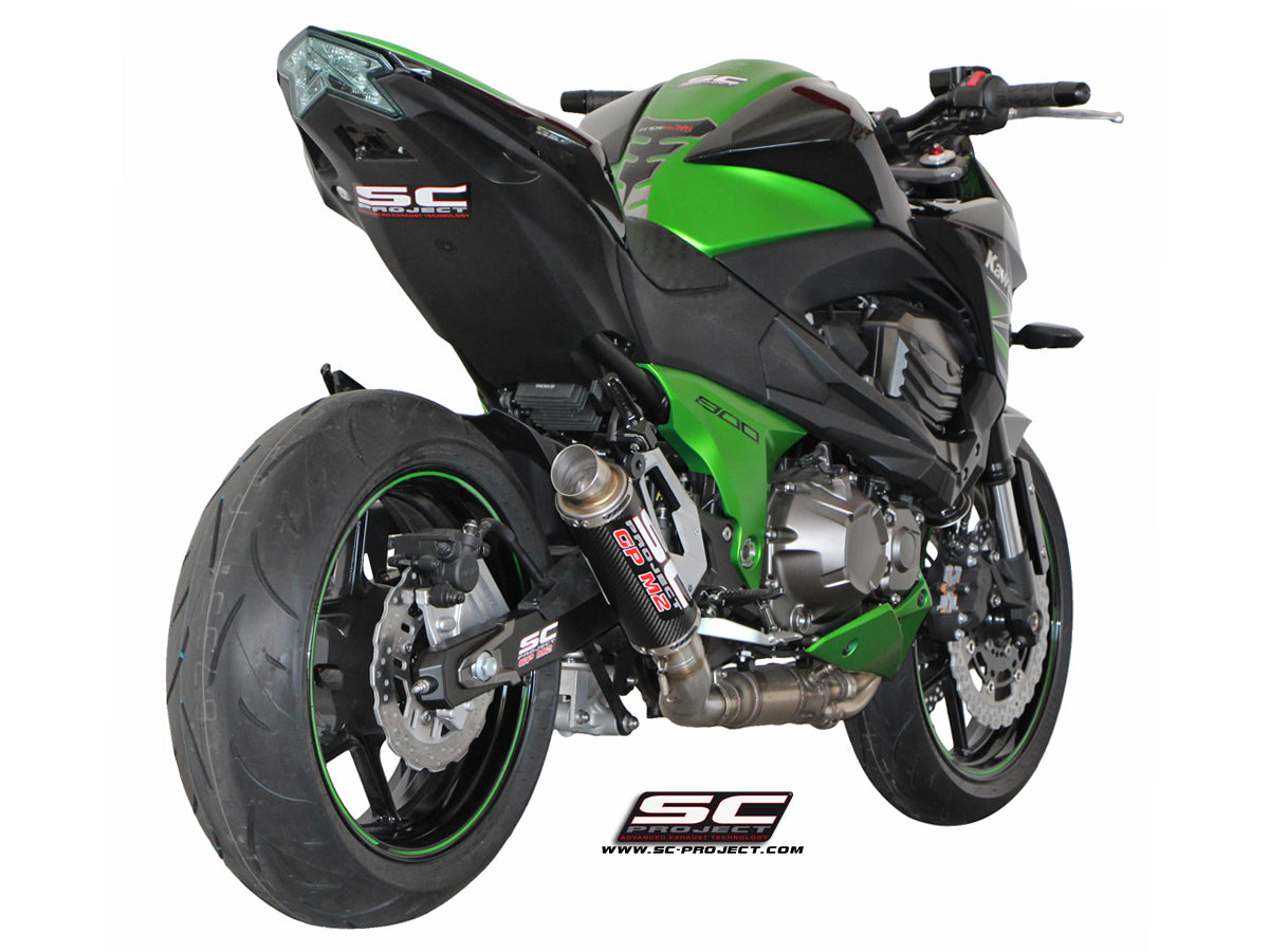 SC Project GP-M2 Slip-On Exhaust for Kawasaki Z800