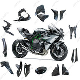 Carbon Fiber Fairing Kit Full Set for Kawasaki Ninja H2 2015-22