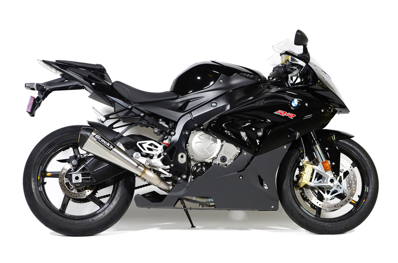 Brocks CT Megaphone Full Exhaust System w/ 17" Muffler for BMW S 1000 R