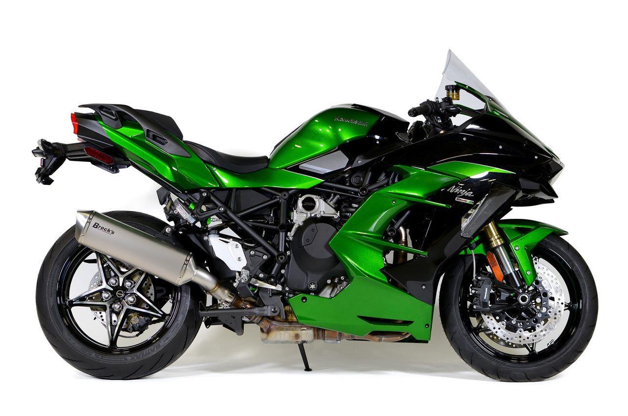 Brocks Predator Slip-On Exhaust for Kawasaki Ninja H2 SX