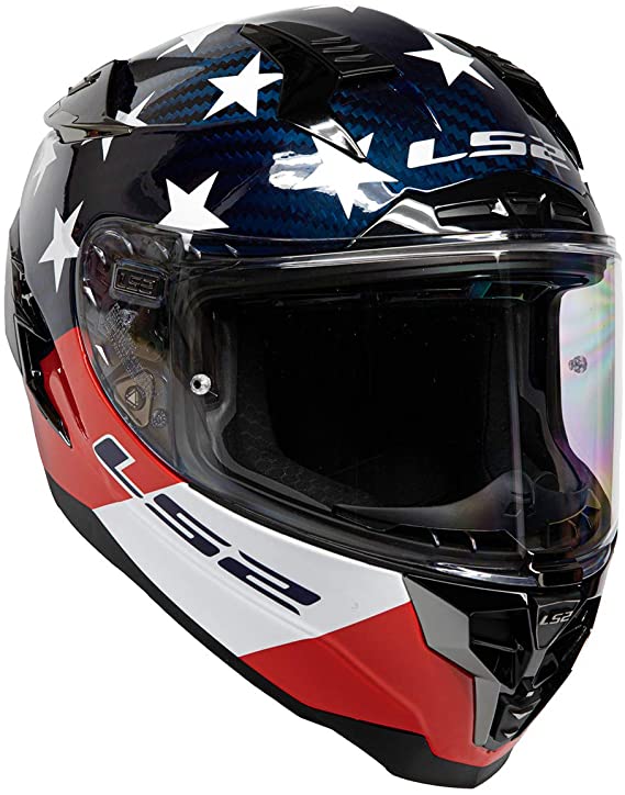 LS2 Challenger GT Carbon Americarbon Helmet