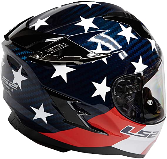 LS2 Challenger GT Carbon Americarbon Helmet