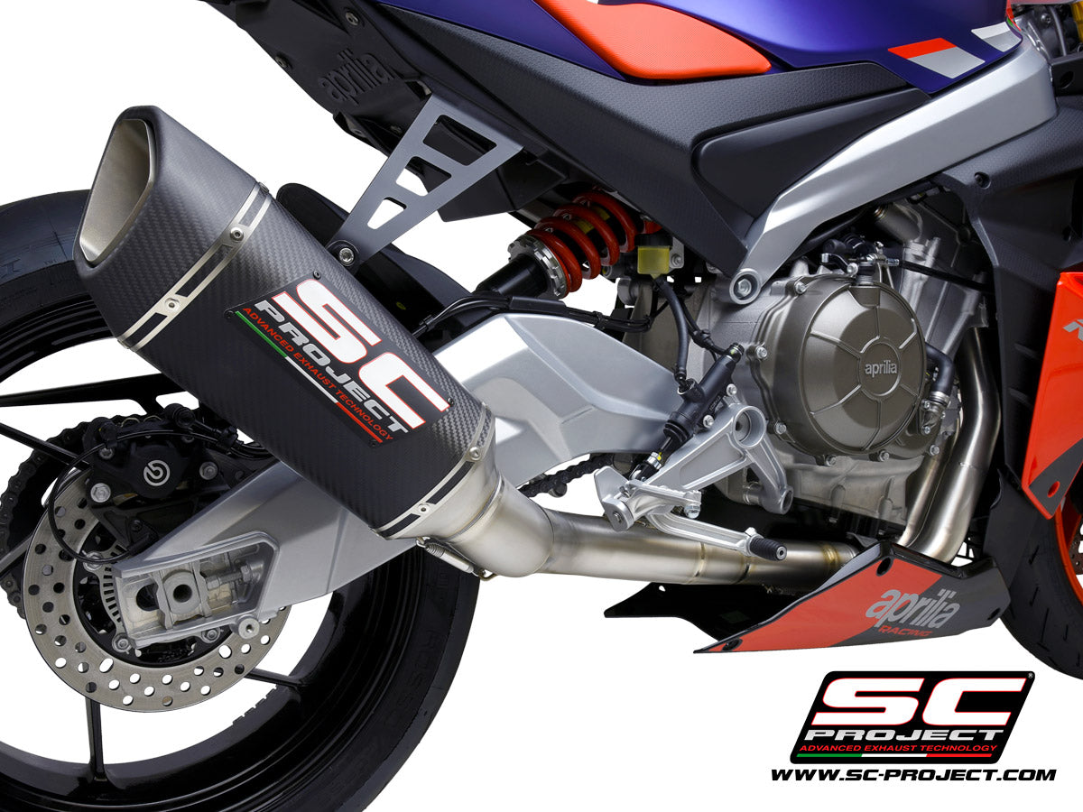 SC Project SC1-R Full Exhaust System Race For Aprilia RS 660 (2020-22)