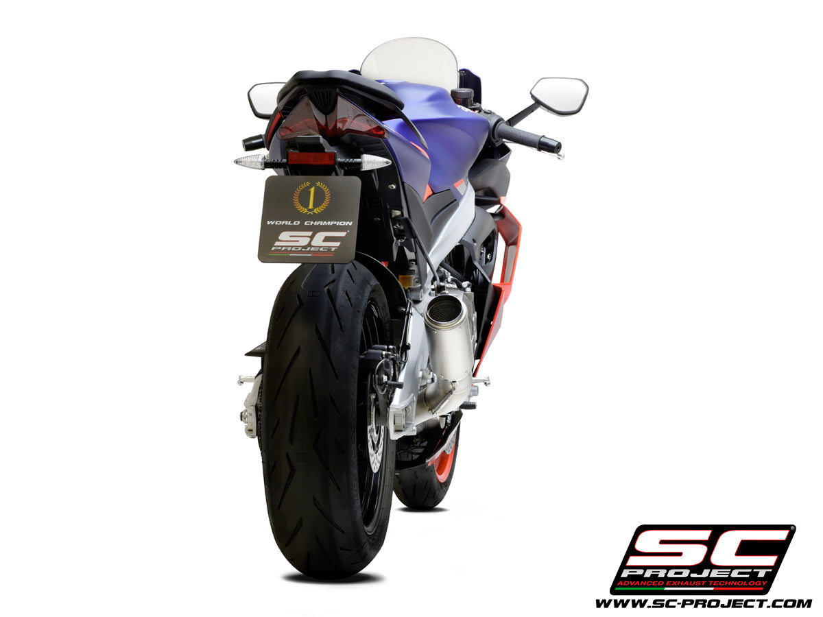 SC Project CR-T Full Exhaust System Race For Aprilia RS 660 (2020-22)