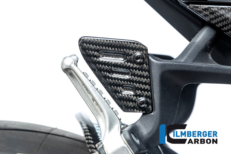 Ilmberger Carbon Fibre Right Heel Guard For Aprilia RSV4 2021-22