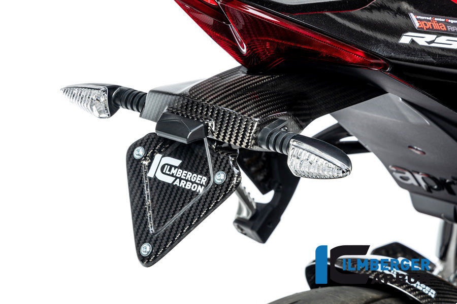 Ilmberger Carbon Fibre Numberplate Holder For Aprilia RSV4 2021-22