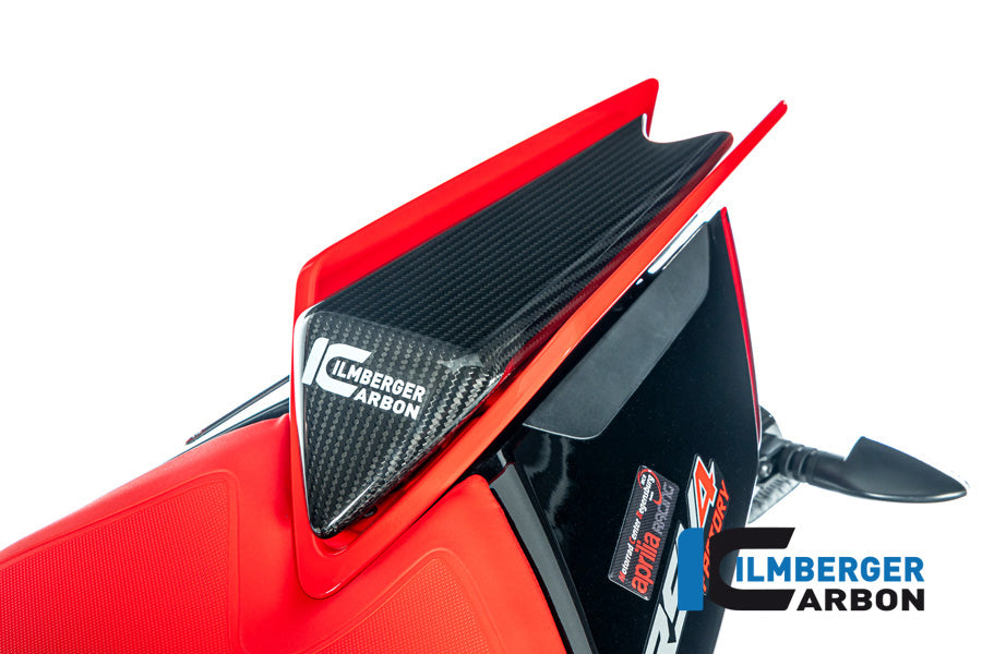 Ilmberger Carbon Fibre Passenger Seat Cover For Aprilia RSV4 2021-22
