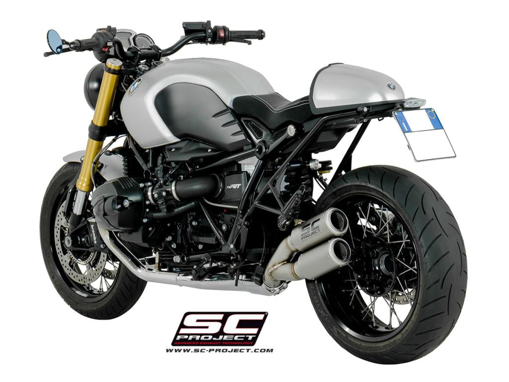 SC Project CR-T Twin Slip-On Exhaust for BMW R NineT