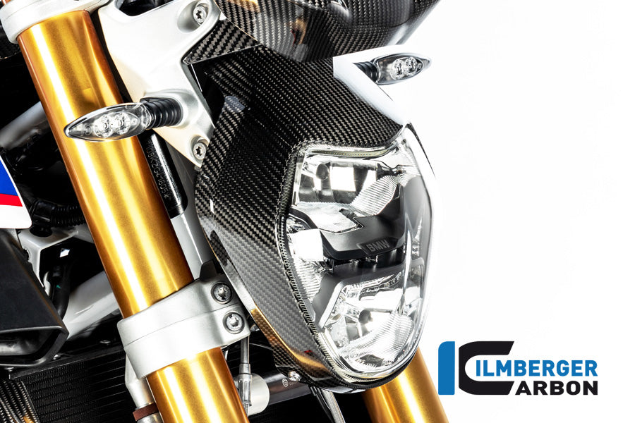 Ilmberger Carbon Fibre Headlight Cover For BMW R 1250 R 2019-22