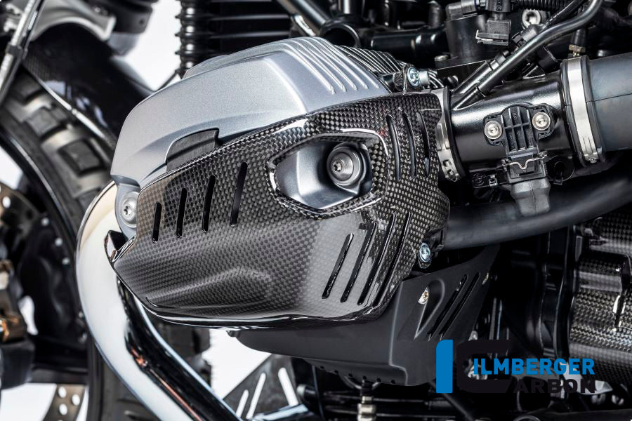 Ilmberger Carbon Fibre Left Rocker Cover for BMW R NineT Scrambler 2016-22