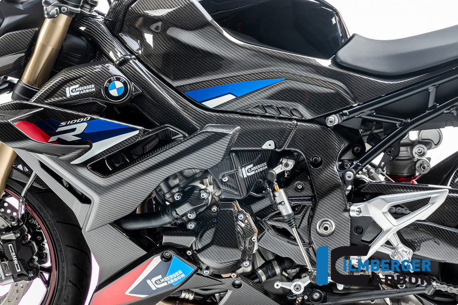 Ilmberger Carbon Fibre Left Watercooler Cover For BMW S 1000 R 2021-22