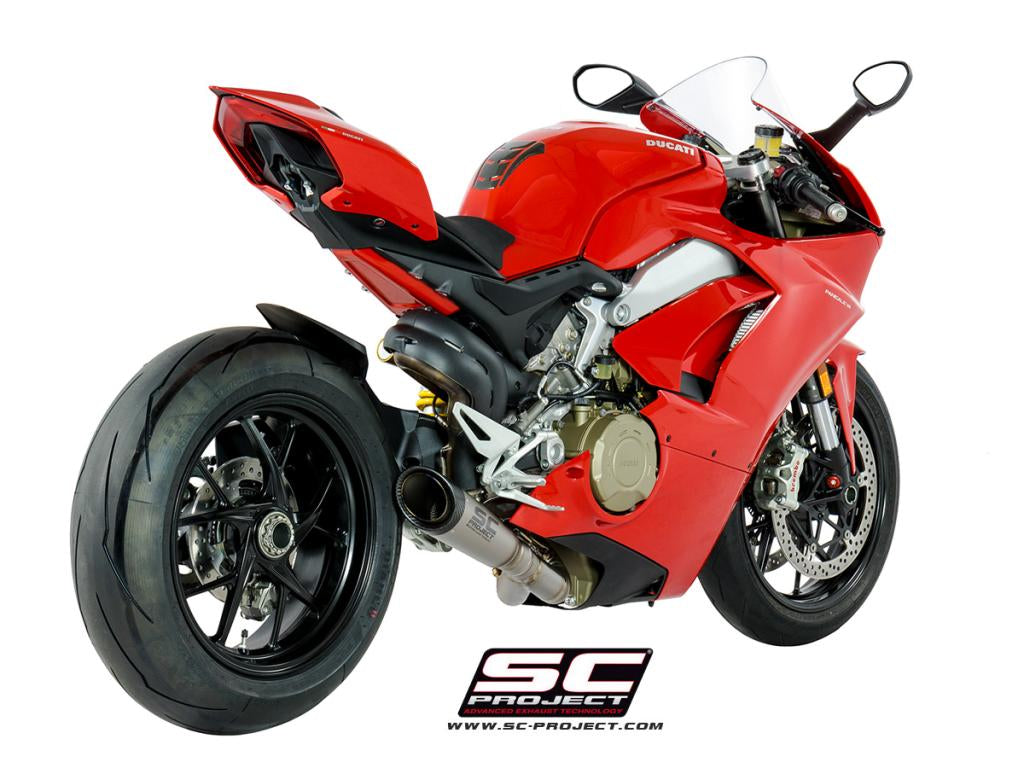 SC Project S1 Full Exhaust for Ducati Panigale V4S 2019-20