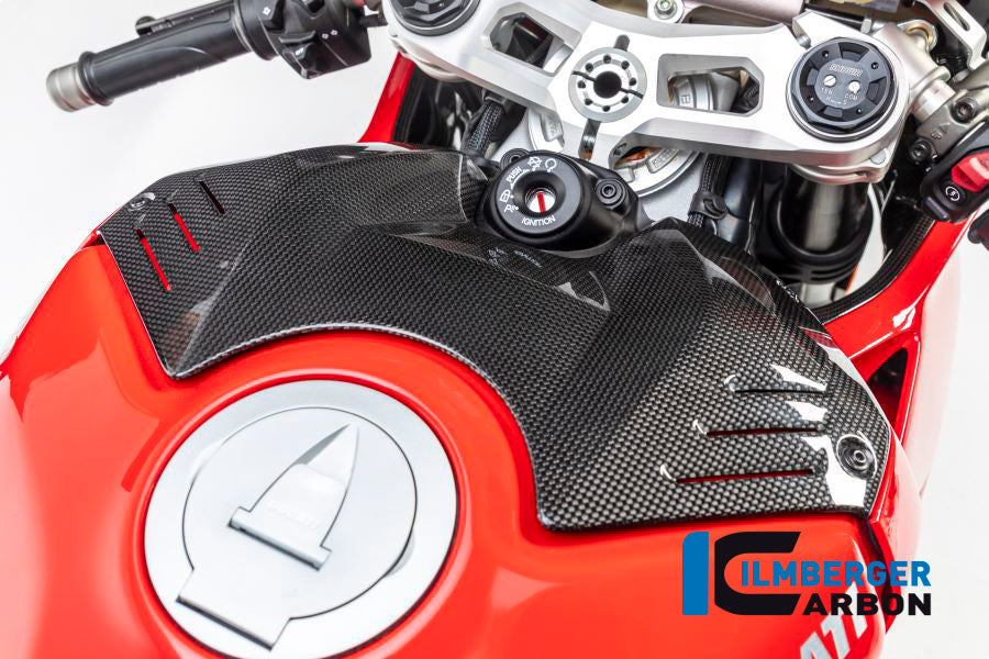 ILMBERGER UPPER TANK COVER (GLOSS) FOR DUCATI PANIGALE V4/V4S