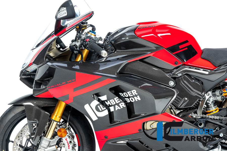 Ilmberger Carbon Fibre Left Fairing Side Panel For Ducati Panigale V4 S 2022