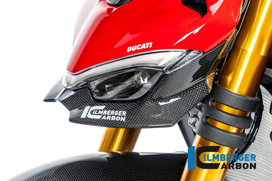 Ilmberger Carbon Fibre Lower Front Fairing For Ducati Streetfighter V4 2020-22