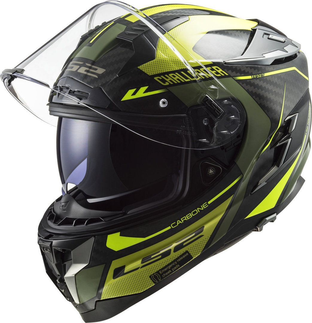 LS2 FF327 Challenger Thorn Carbon Helmet