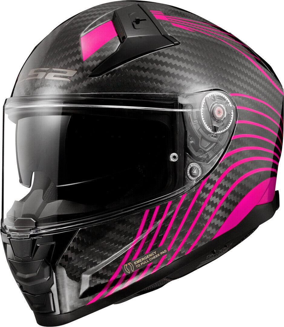 LS2 FF811 Vector II Carbon Flux Helmet