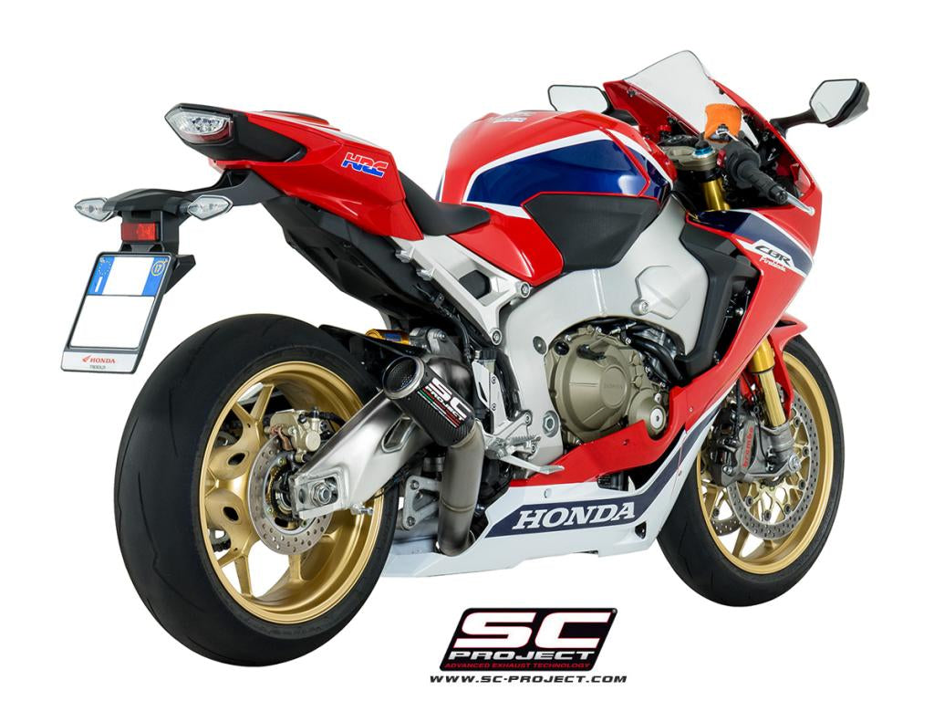 SC Project CR-T High Position Slip-On Exhaust for Honda CBR 1000RR 2017-19