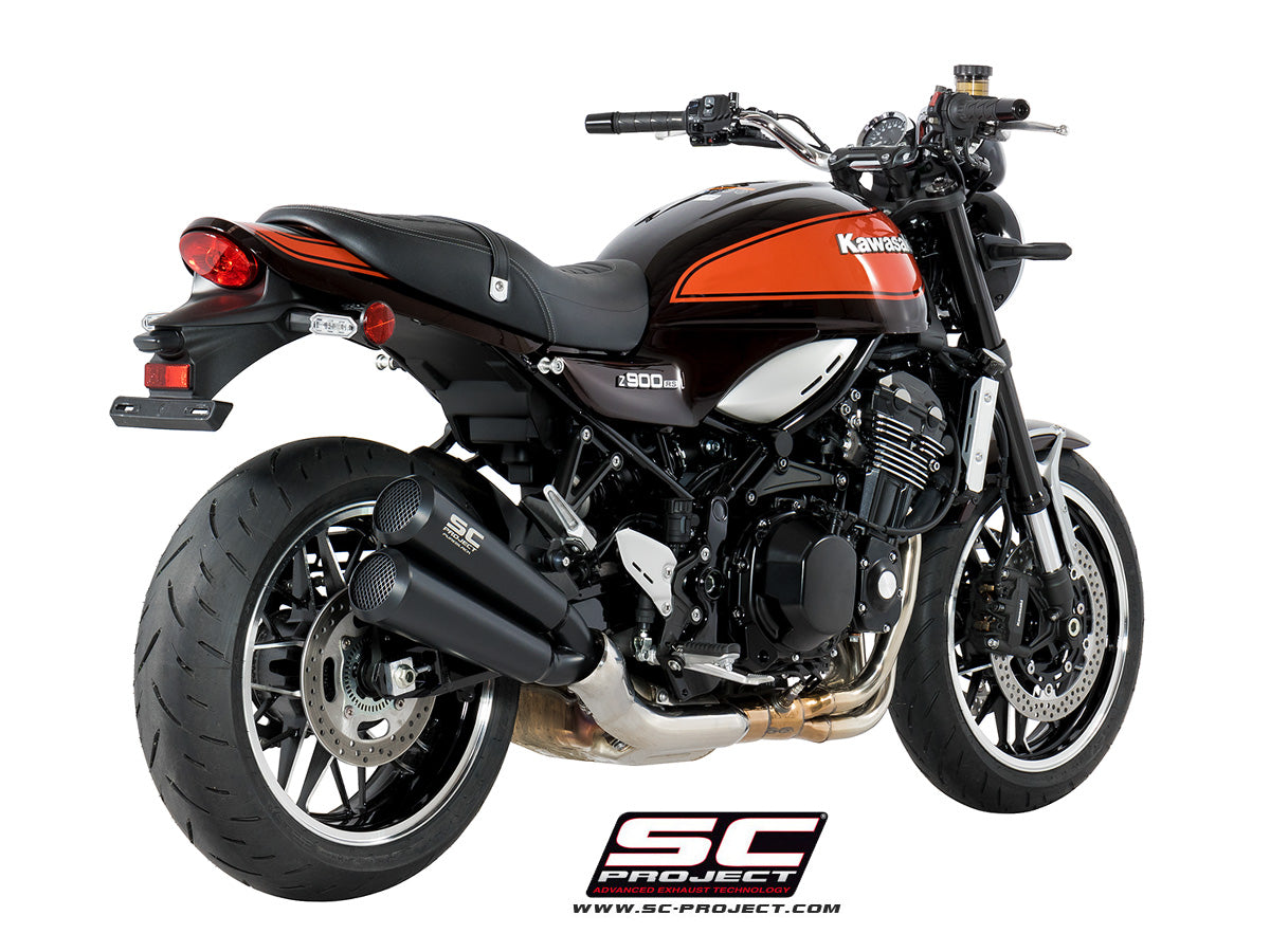 SC Project Twin Conic 70'S Slip-On Exhaust for Kawasaki Z900RS