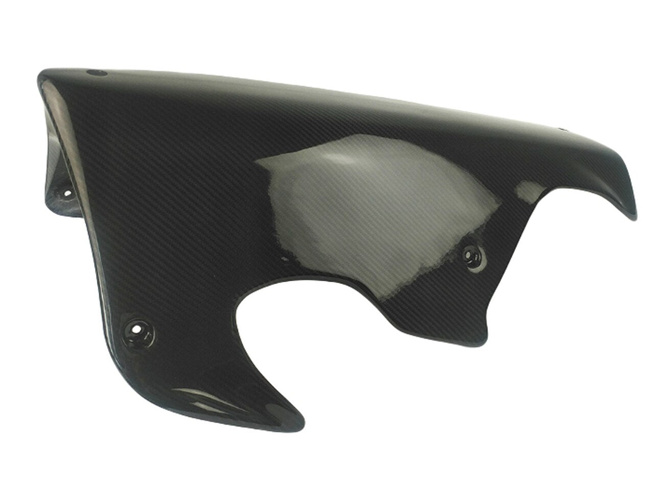 Motocomposites Belly Pan in 100% Carbon Fiber for Kawasaki Ninja H2