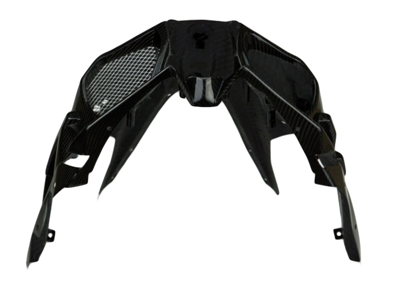 Motocomposites Front Fairing with Air Intakes in 100% Carbon Fiber for Kawasaki Ninja H2