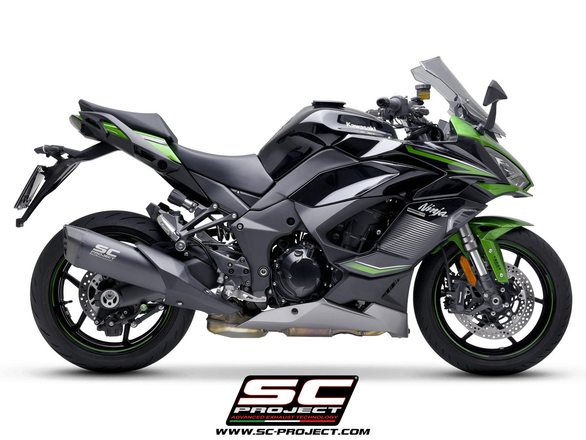 SC Project SC1-R Slip-On Exhaust for Kawasaki Ninja 1000SX 2021-23
