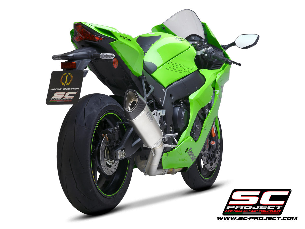 SC Project SC1-R Slip-On Exhaust for Kawasaki ZX-10R 2021-23