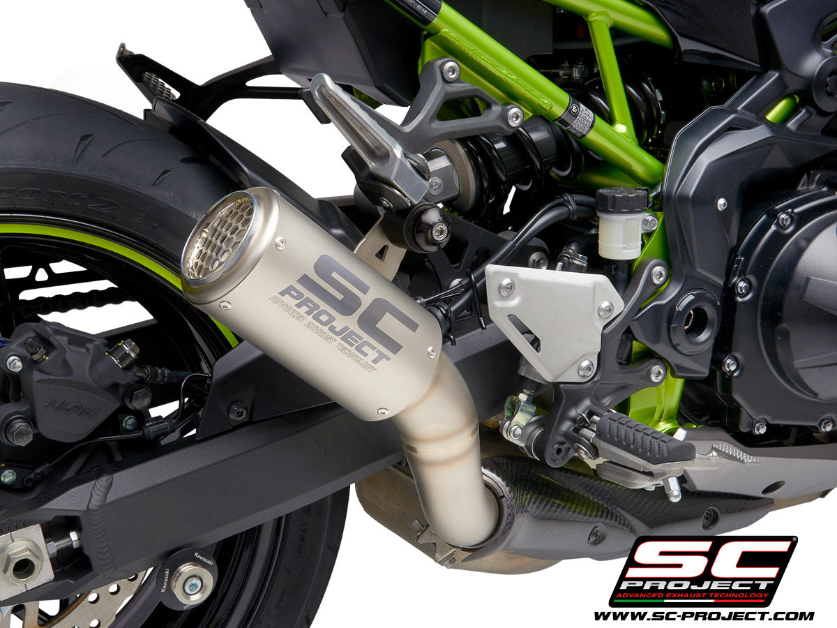 SC Project CR-T Slip-On Exhaust for Kawasaki Z900 2020