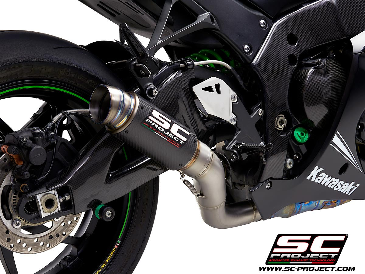 SC Project GP70-R Slip-On Exhaust for Kawasaki ZX-10R 2016-20