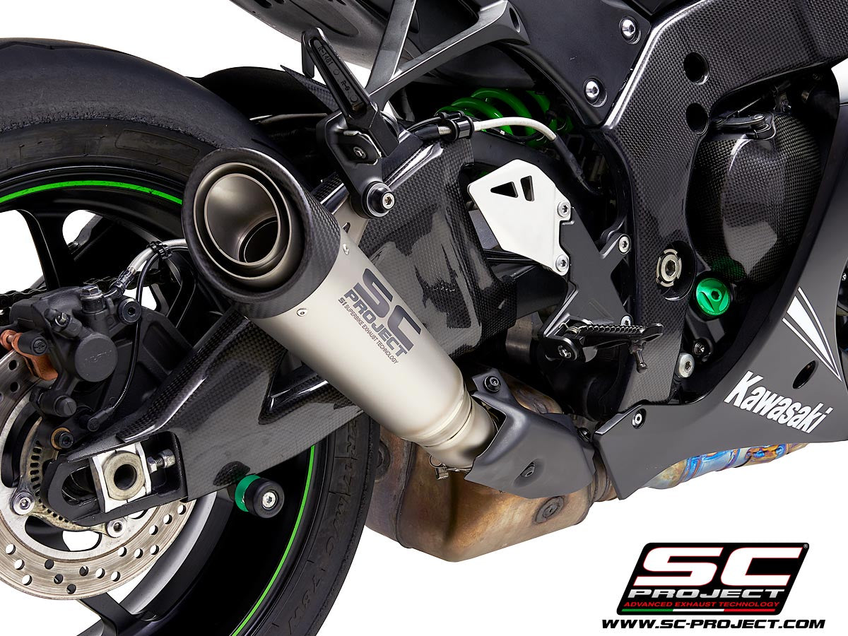 SC Project S1 Slip-On Exhaust for Kawasaki ZX-10R 2016-20
