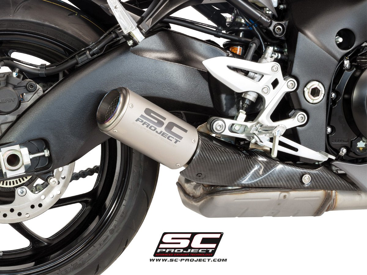 SC Project CR-T Slip-On Exhaust for Suzuki GSX-S1000