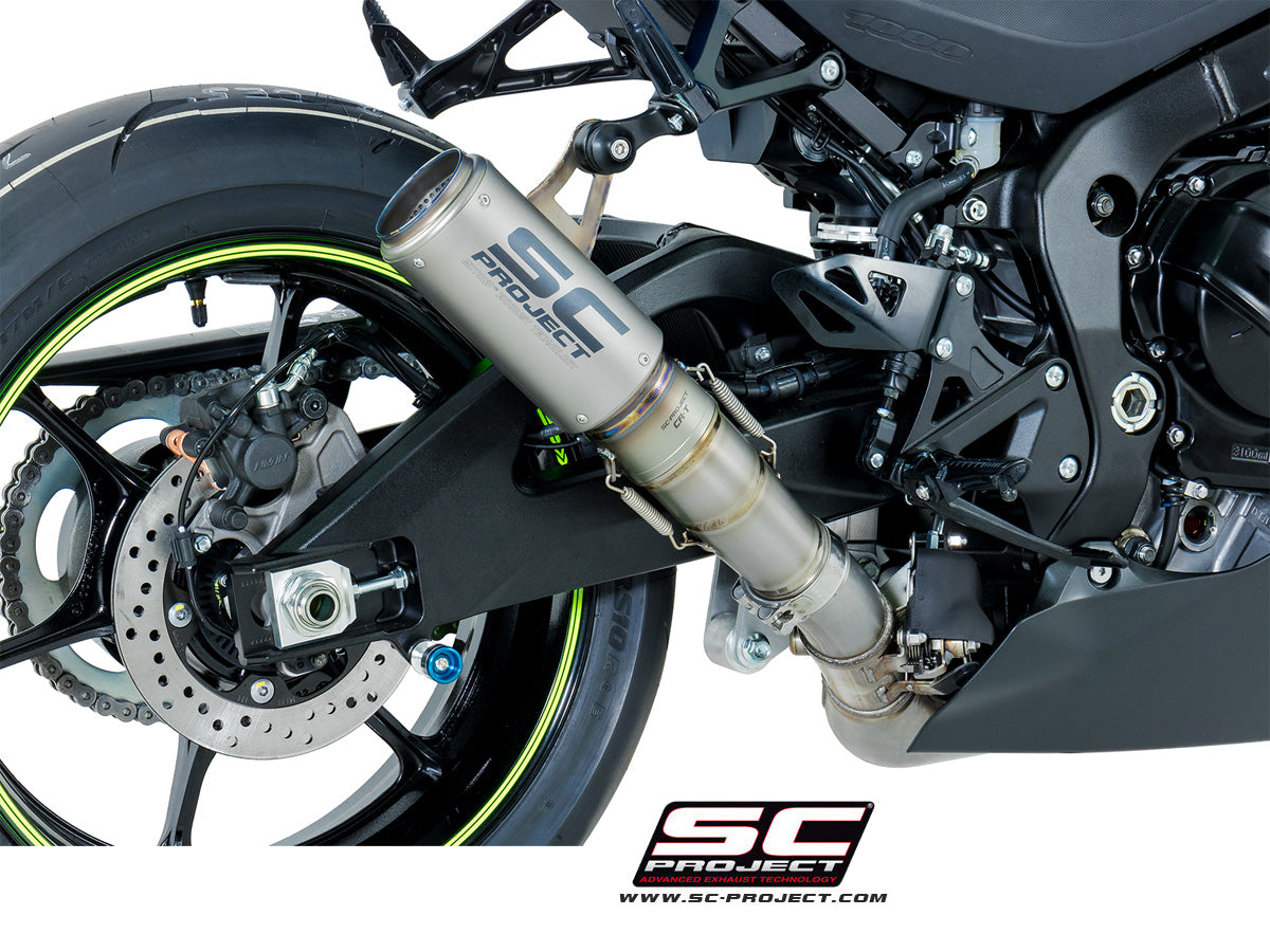 SC Project CR-T Slip-On Exhaust for Suzuki GSXR 1000 2017-20