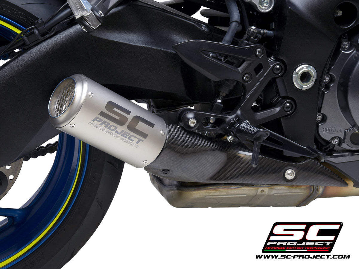 SC Project CR-T Slip-On Exhaust for SUZUKI GSX-S 1000 (2021-22)