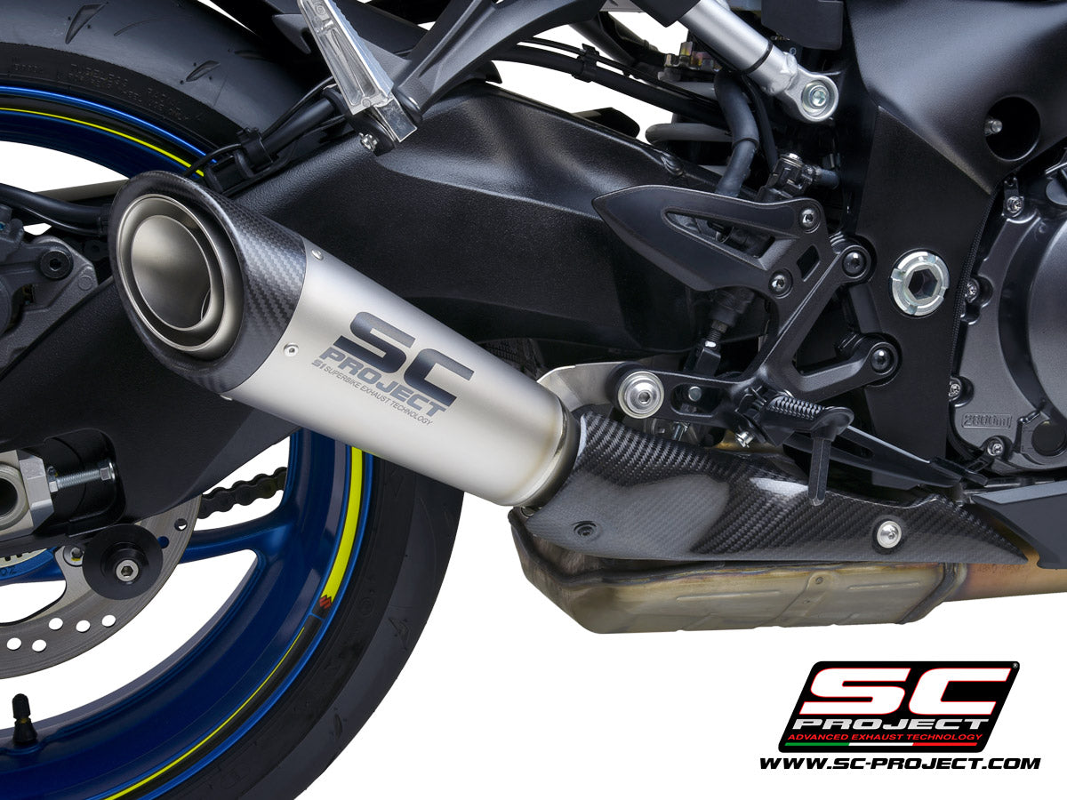 SC Project S1 Slip-On Exhaust for SUZUKI GSX-S 1000 (2021-22)