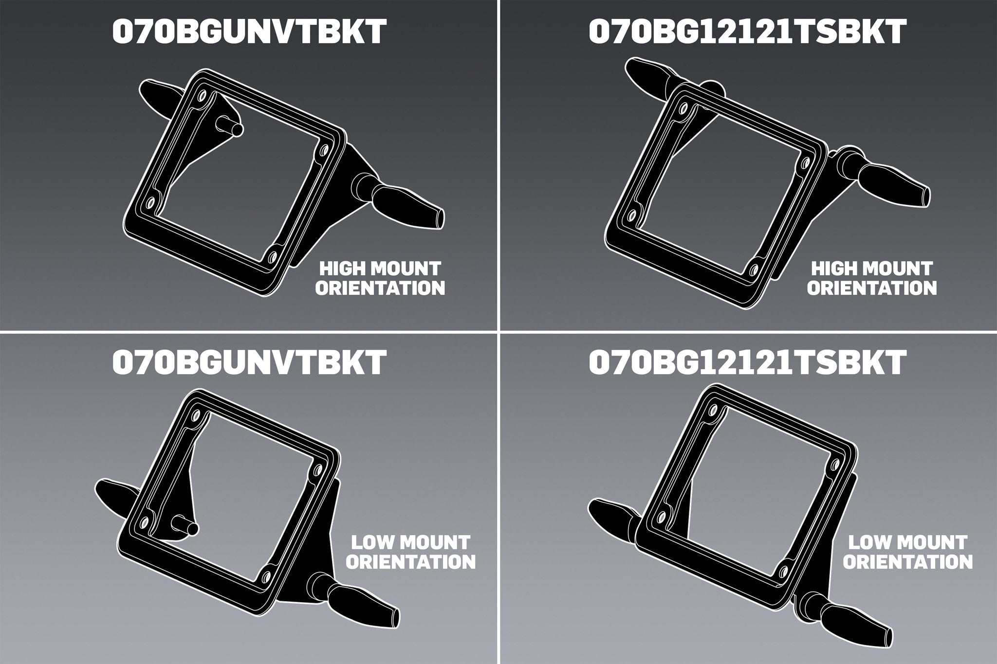 YOSHIMURA UNIVERSAL STANDARD-MOUNT TURN SIGNAL BRACKET KIT