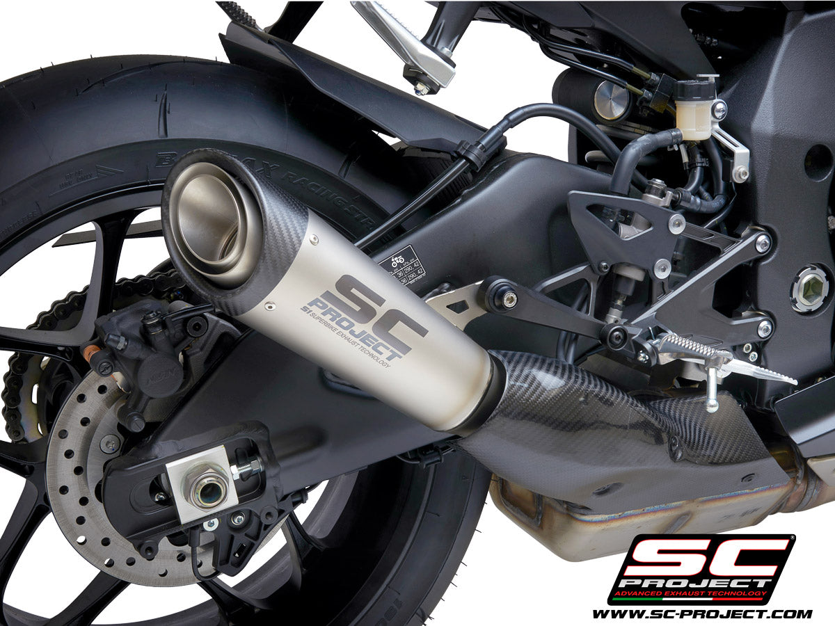 SC Project S1 Slip-On Exhaust for Yamaha R1 2020-23
